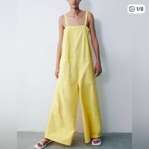 Zara Yellow Jumpsuit